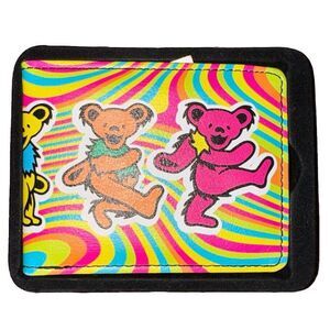 New In Box Buckle-Down Men's Wallet - Grateful Dead Dancing Bears